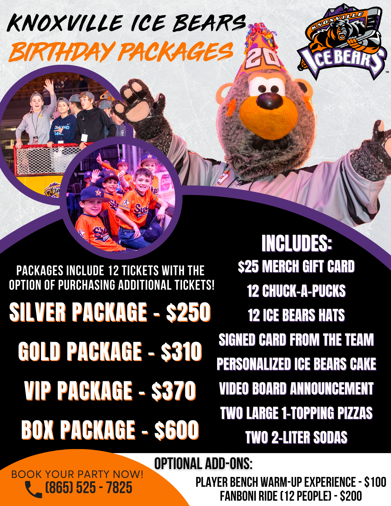 Buy Knoxville Ice Bears Tickets  2023 Event Dates & Schedule