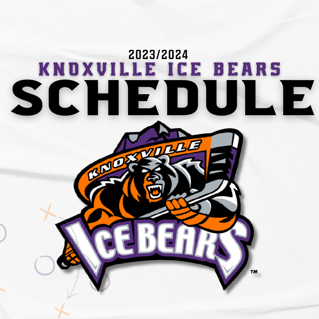 Ice Bears 202324 schedule released Knoxville Ice Bears