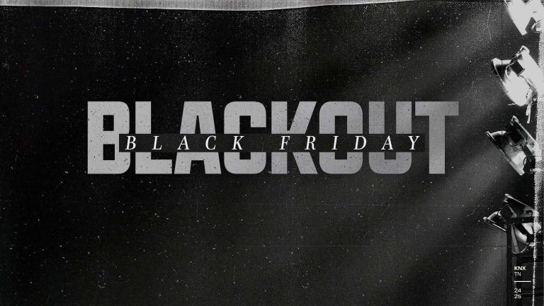 Black Friday Blackout Knoxville Ice Bears