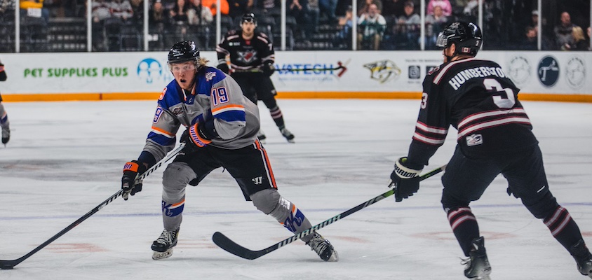 Ice Bears host preseason game as part of doubleheader