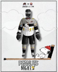 Knoxville Ice Bears Peanuts Night